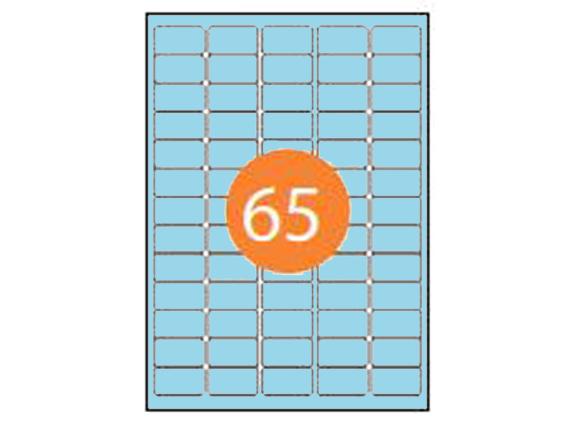 65 Label Template